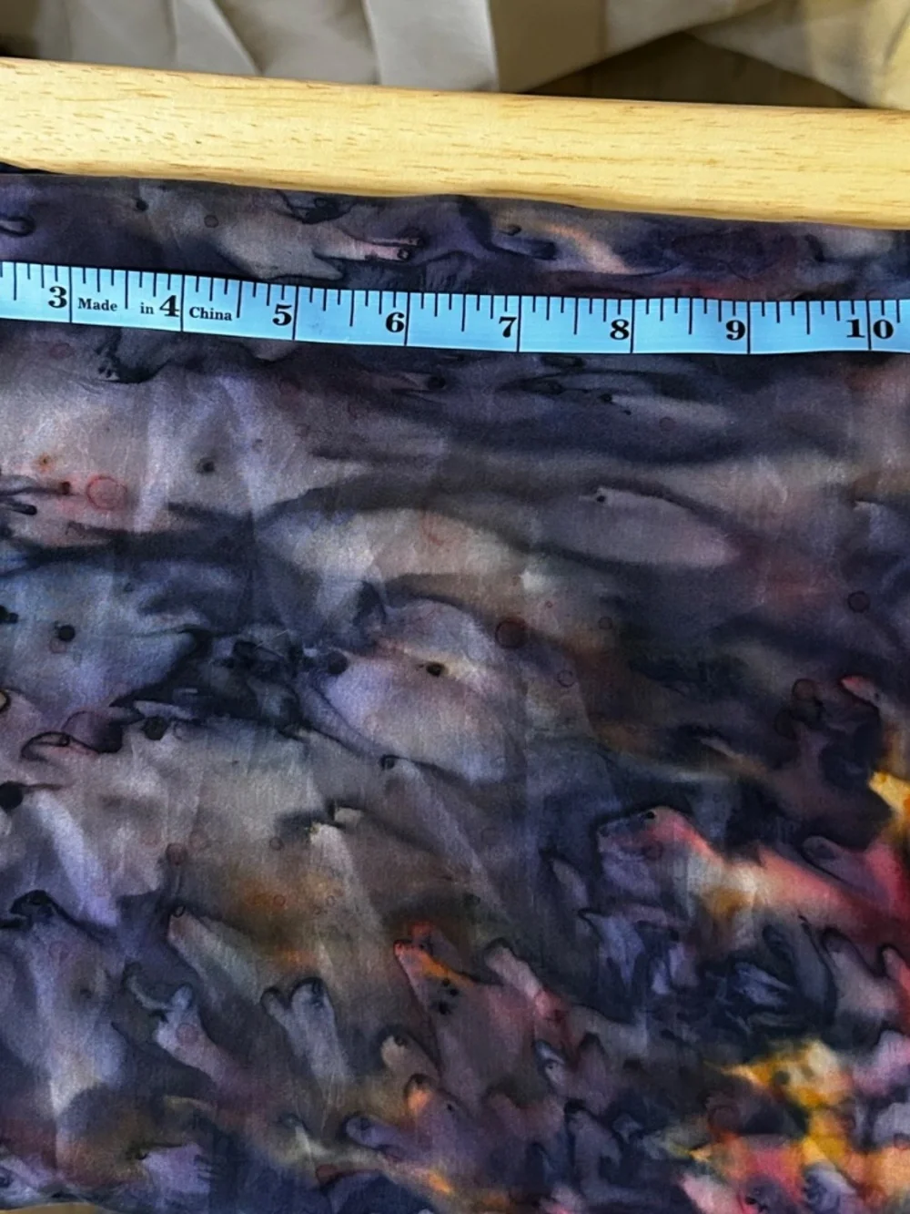💜Gorgeous💜 Purple Multicolor Watercolor design Scarf. Artsy, Monet-esque